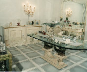 mobili in stile at sala lucrezia laccata