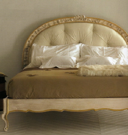 mobili in stile at letto intagliato fiocco decoro dekap