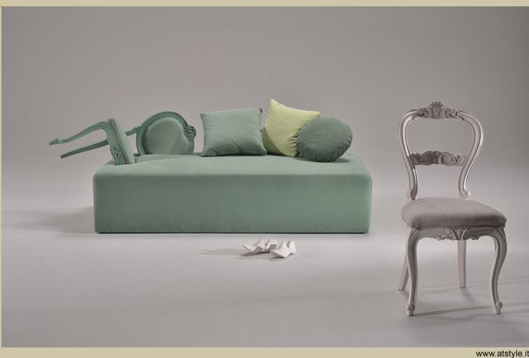 Tra arte e design Chaise Couchèe Chaise longue
